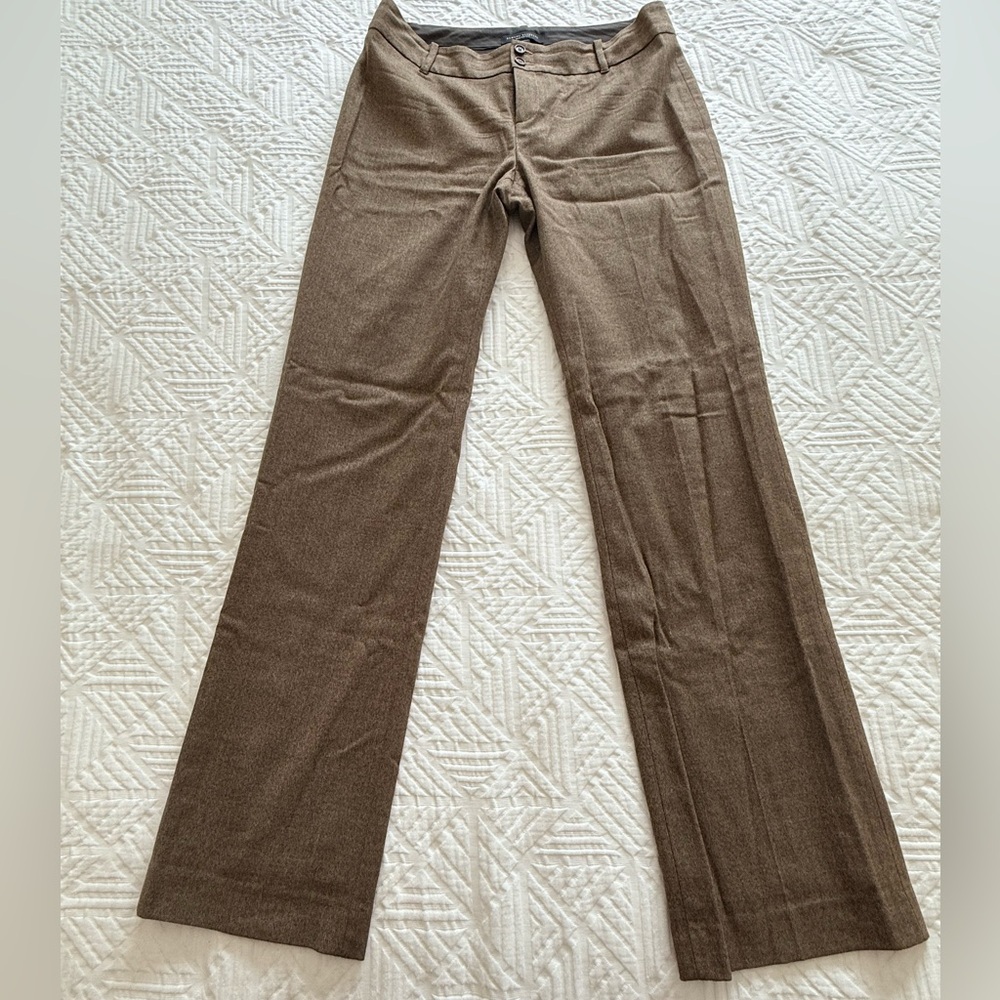 Banana Republic Classic Brown Wide-Leg Women’s Dress Pants